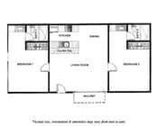2BR/2BA