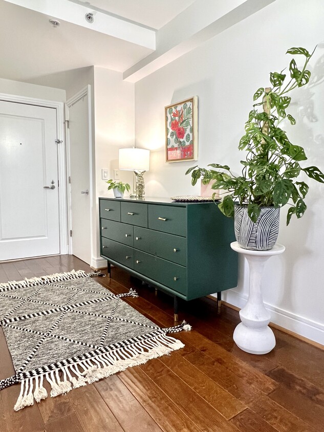Front entrance & coat closet - 800 4th St SW (Washington, DC)