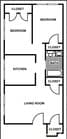 2BR/1BA