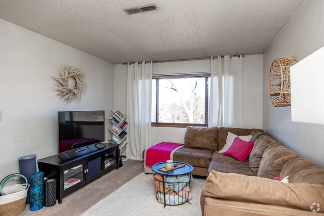 3BR, 1BA - 1,100SF - Living Room