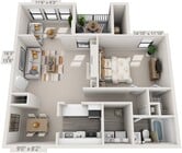 A2 - 1 Bed 1 Bath