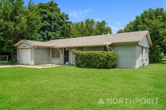 Photo - 3 BR/1.5BA | Updated Single Family Home | Front yard |In Hurst!