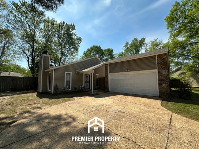 Photo - Charming 3BR/2BA Home in 38141 | Vaulted Ceilings, Fireplace & 2-Car Garage