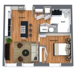 Sycamore - 1BR - 755sf - 307 407 607 707 807