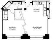1BR/1BA