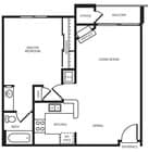 1BR/1BA