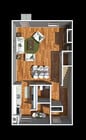 2 Bedroom Townhome First Floor