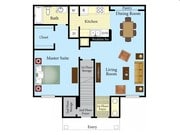 1BR/1BA
