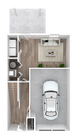 Hudson Ridge Phase 2, 4 Bedroom First Floor Plan With Garage