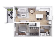 Plano de planta A1 The Jaxon