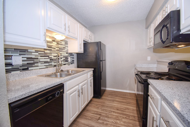 Kitchen Backsplash - Trinity Pines Apartments