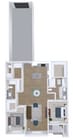 2x2 w garage White Pine