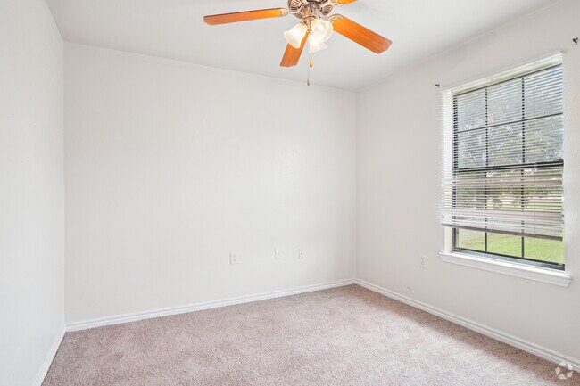 3BR, 2BA - 1,077SF - Third Bedroom