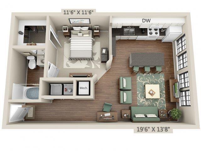 Floor Plan - Esplanade - E1