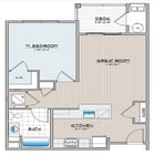 Cambria Phase 2, 1 Bedroom 1 Bath ADA