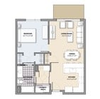 1BR/1BA