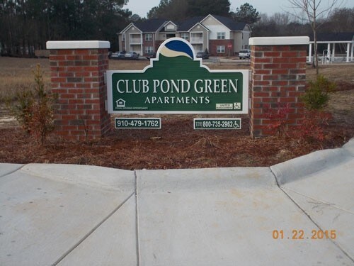 Signage - Club Pond I & II Apartments