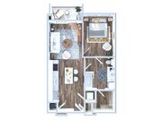 1 dormitorio | 1 baño | 60 metros cuadrados