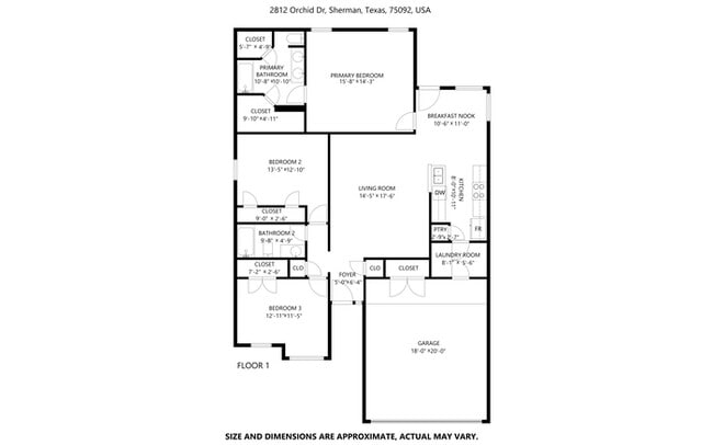 Photo - Cute open floor plan 3- bedroom, 2- bathroom home