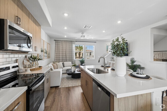Plano 2A - 3HAB, 2,5BA - 1,388SF - Cocina - Vida at Mountain House