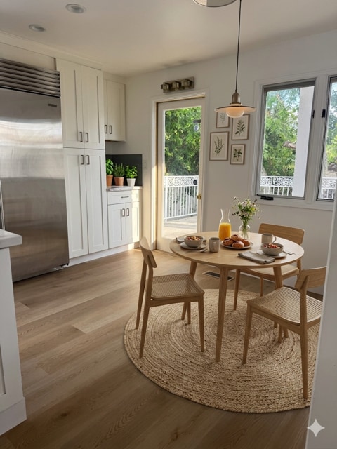 breakfast area