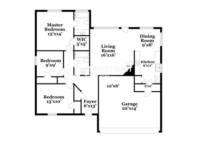 Photo - 3 Bedroom Pet-Friendly Home in Fort Worth, TX with Main Street Renewal