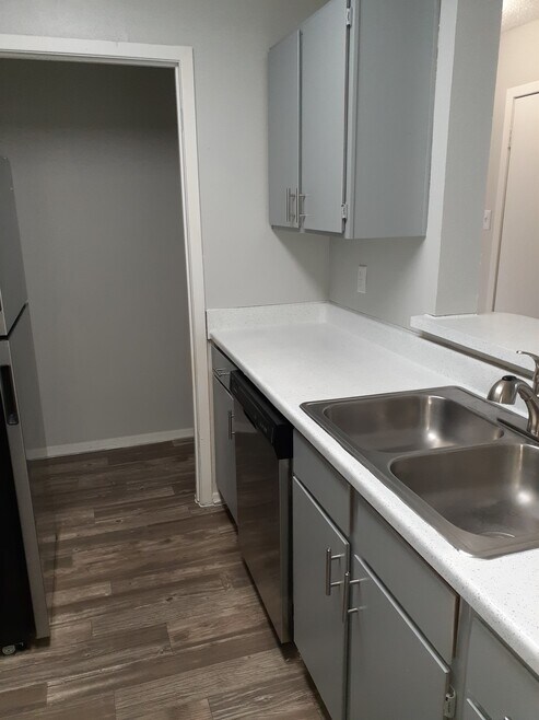 Faux Hardwood Flooring Throughout Home