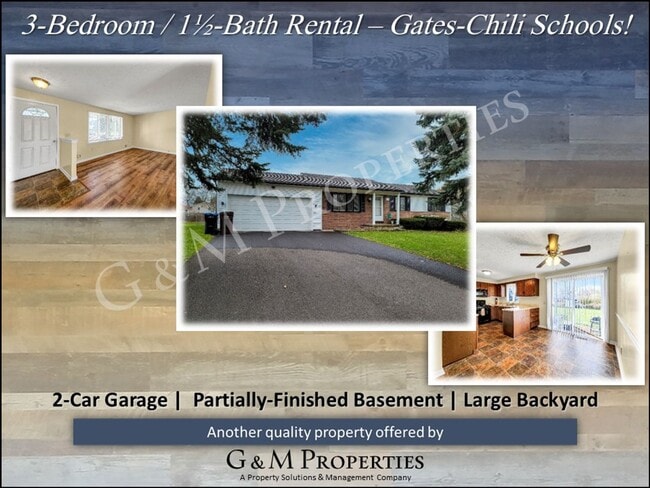 Building Photo - 3-Bedroom Rental Available Now - Gates-Chili School District!