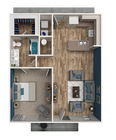 One Bedroom One Bathroom