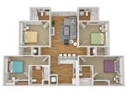 4-4 Flat