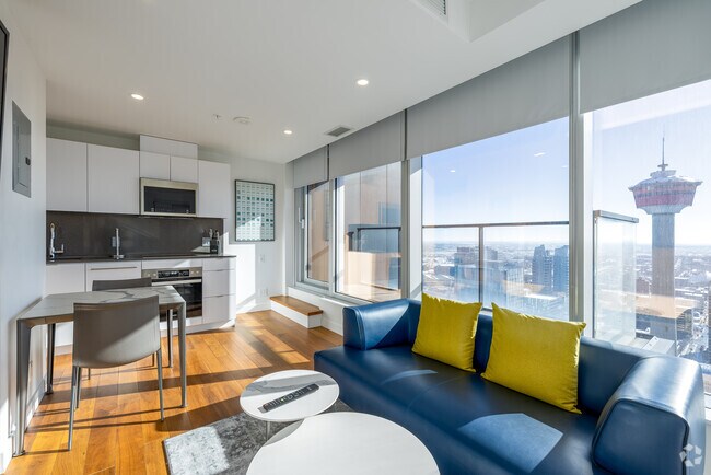 Studio 1 BA 554 SF - Calgary House in TELUS Sky