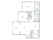 Glory Classic | 2 bed 1 bath | 1245 sq ft