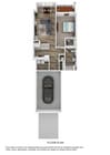 Canyon w Garage_1Bed_1Bath_921 Sq Ft