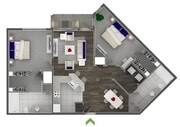 Randolph 2 bed 2 bath