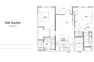 Floor Plan - The Maple