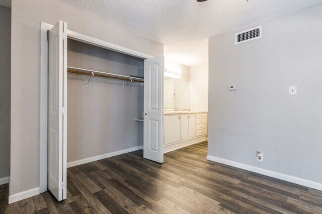 Virtual Office inside closet