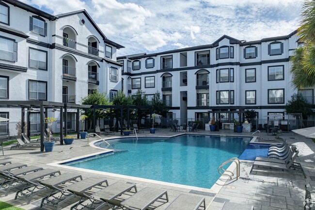 Sparkling Swimming Pool at Providence Uptown - Providence Uptown Apartments