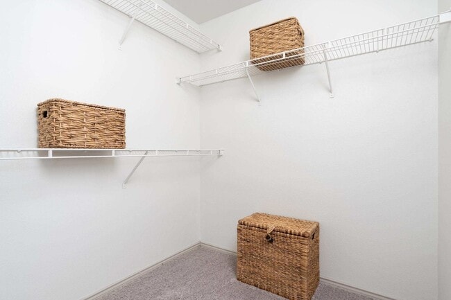 Large walk-in closets