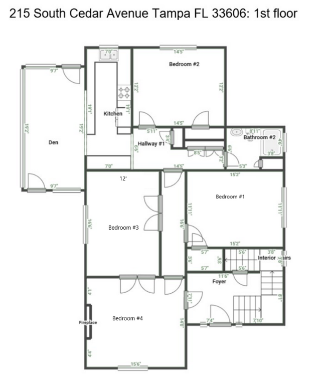 Building Photo - 215 S Cedar Ave Unit AB Rental