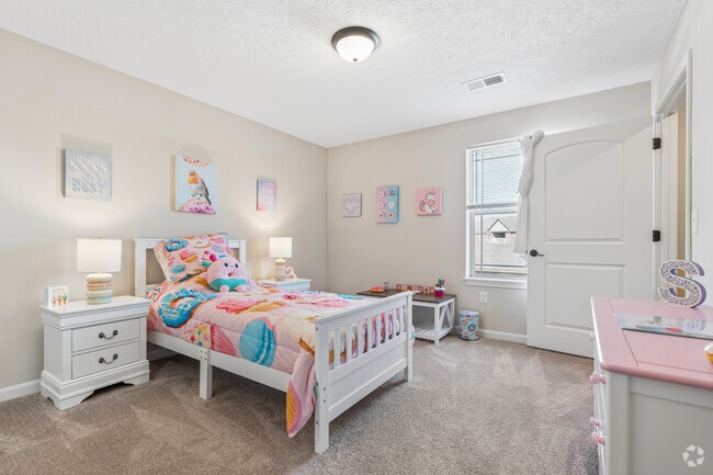 2BR, 2BA - 1,050SF - Second Bedroom