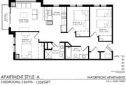 A floor plan