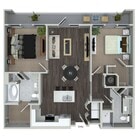 555 Ross - B1 - 2 Beds - 2 Baths - 977 Sq. ft.