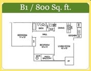 2BR/1BA