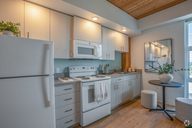 Studio, 1BA, - 352SF - Kitchen