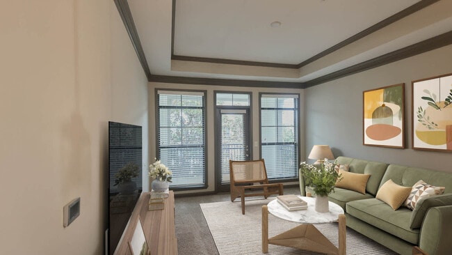 Living Room with Hard Surface Flooring
