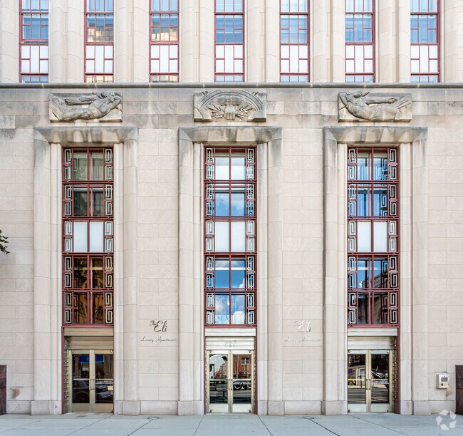 The Eli Front Main Entrance