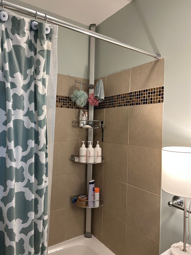 tile shower - 617 Delles Rd Unit B