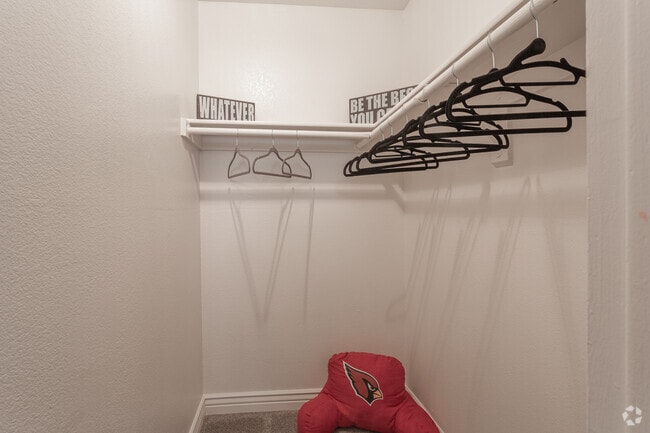 2BR, 2BA - Classic Bedroom Closet