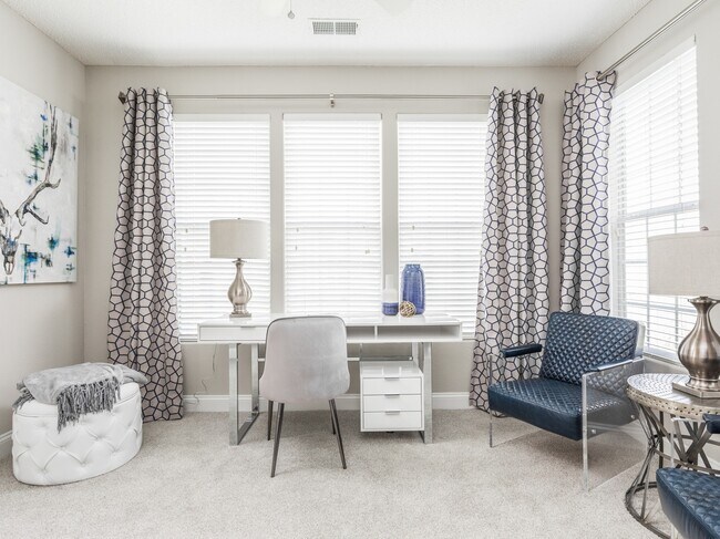 Desk and Office Space - The Village at Auburn Apartments