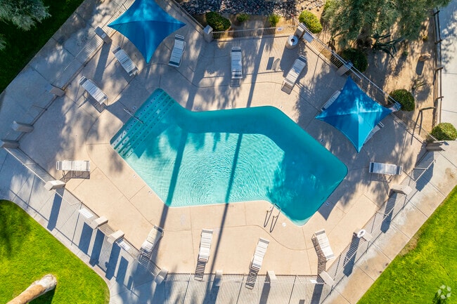 Sparkling Community Pool